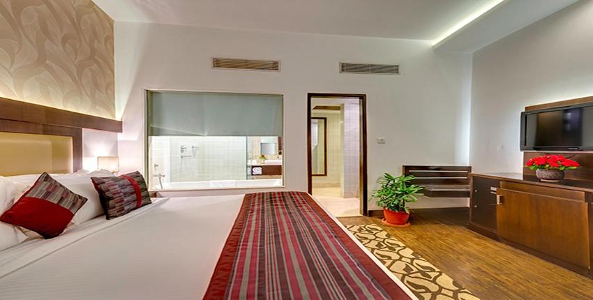 Hotel Hindusthan International, Varanasi Rum bild
